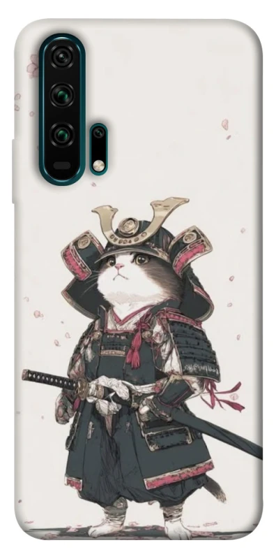 Чохол на Huawei Honor 20 Pro Samurai Cat Warrior фото 1 з 1