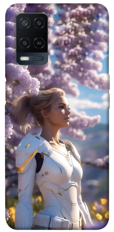 Чохол на Oppo A54 4G Cyber space girl ver.1 фото 1 з 1