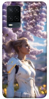 Чехол на Oppo A54 4G Cyber space girl ver.1 фото 1 из 1