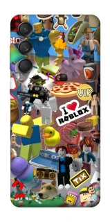 Чехол на Samsung Galaxy M55 Roblox collage ver.5 фото 1 из 1