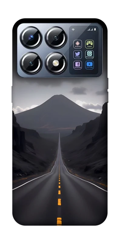 Чохол на Xiaomi POCO X8 Pro Black mountains фото 1 з 1