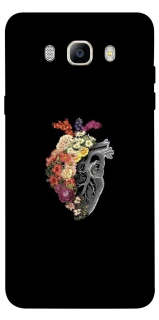 Чохол на Samsung J710F Galaxy J7 (2016) Heart with flowers фото 1 з 1