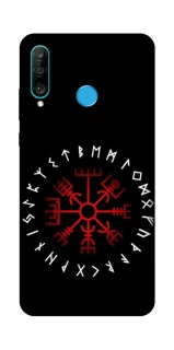 Чехол на Huawei P30 lite Рунический круг фото 1 из 1