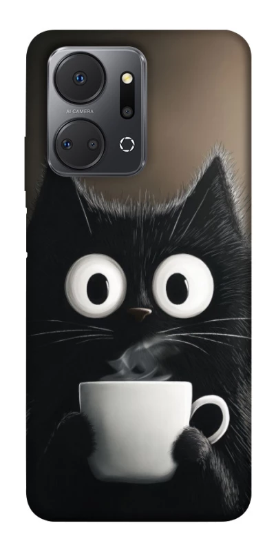 Чохол на Huawei Honor X7a morning cat фото 1 з 1