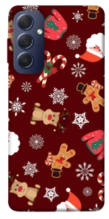 Чехол на Samsung Galaxy M54 5G Новогодний v6 фото 1 из 1