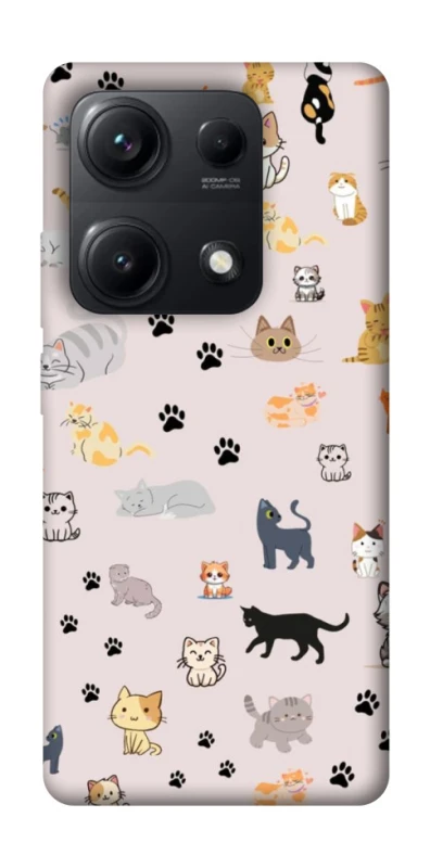Чехол на Xiaomi Redmi Note 14S Cat style ver.1 фото 1 из 1