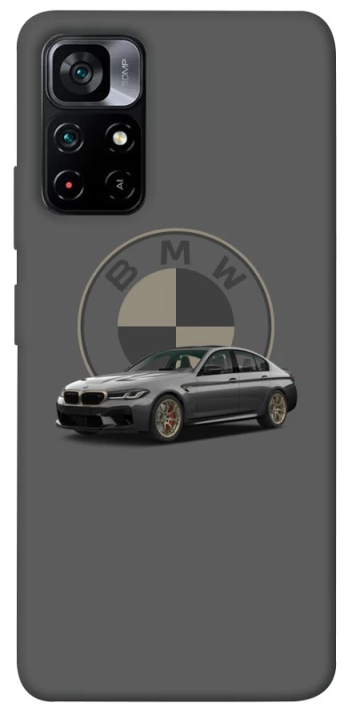 Чохол на Xiaomi Poco M4 Pro 5G BMW grey v2 фото 1 з 1