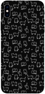 Чохол на Apple iPhone XS Max (6.5") Black Cats фото 1 з 1