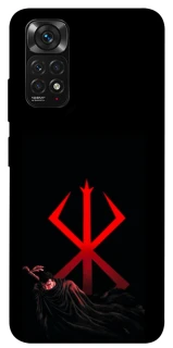 Чехол на Xiaomi Redmi Note 11 (Global) / Note 11S Berserk Red Logo фото 1 из 1