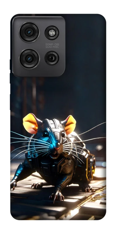 Чохол на Motorola Moto G75 Cyber rat фото 1 з 1