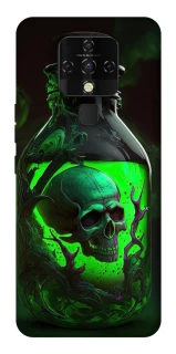 Чехол на TECNO Camon 16 SE Skull bottle фото 1 из 1
