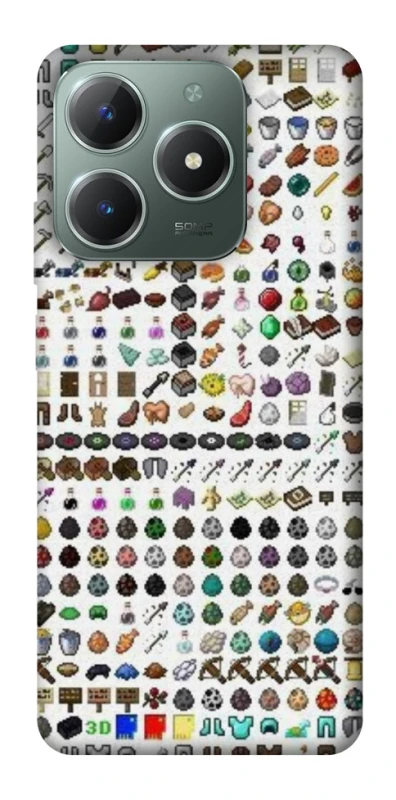 Чохол на Realme C61 Minecraft v2 фото 1 з 1