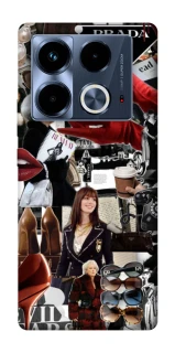 Чохол на Infinix Note 40 4G Fashion collage ver.13 фото 1 з 1