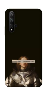 Чехол на Huawei Honor 20 / Nova 5T Not afraid фото 1 из 1