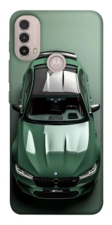 Чехол на Motorola Moto E40 BMW green фото 1 из 1