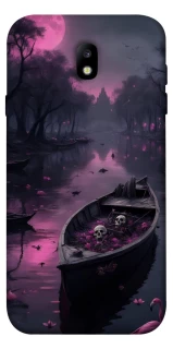 Чохол на Samsung J730 Galaxy J7 (2017) Boat and flamingo фото 1 з 1