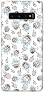 Чехол на Samsung Galaxy S10 Rick and Morty style фото 1 из 1
