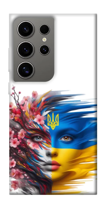 Чохол на Samsung Galaxy S24 Ultra Flowering Ukraine фото 1 з 1