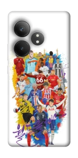 Чехол на Realme GT Neo 6 Football Abstract v2 фото 1 из 1