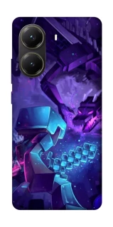 Чехол на Xiaomi Poco X6 Pro Minecraft dragon фото 1 из 1