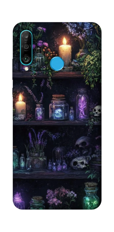 Чохол на Huawei P30 lite Magic shelf ver.1 фото 1 з 1