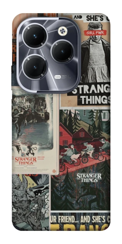 Чохол на Infinix Hot 40 Pro Stranger Things ver.15 фото 1 з 1