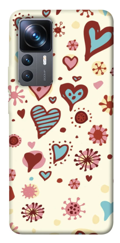Чехол на Xiaomi 12T / 12T Pro Pretty hearts фото 1 из 1