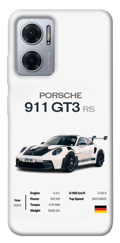 Чохол на Xiaomi Redmi Note 11E Porsche 911 GT3 фото 1 з 1