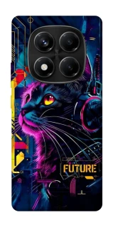 Чехол на Xiaomi Redmi Note 14 Pro 4G Cyber Cat v2 фото 1 из 1