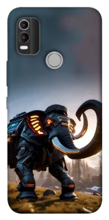 Чохол на Nokia C21 Plus Cyber ​​elephant фото 1 з 1