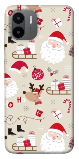 Чохол на Xiaomi Redmi A1+ / Poco C50 / A2+ Новорічний v1 фото 1 з 1