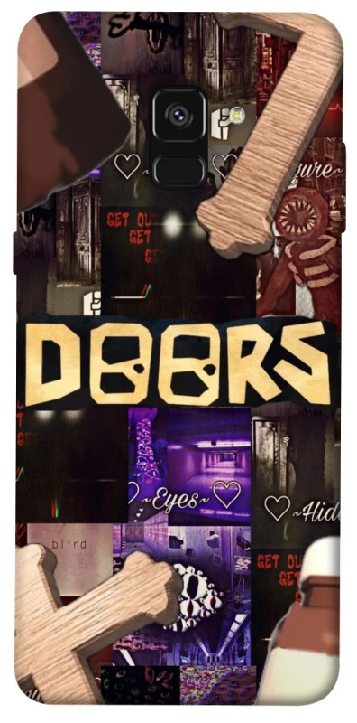 Чохол на Samsung A530 Galaxy A8 (2018) Roblox doors dark mode фото 1 з 1