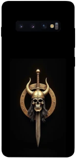 Чехол на Samsung Galaxy S10+ Golden Berserker фото 1 из 1