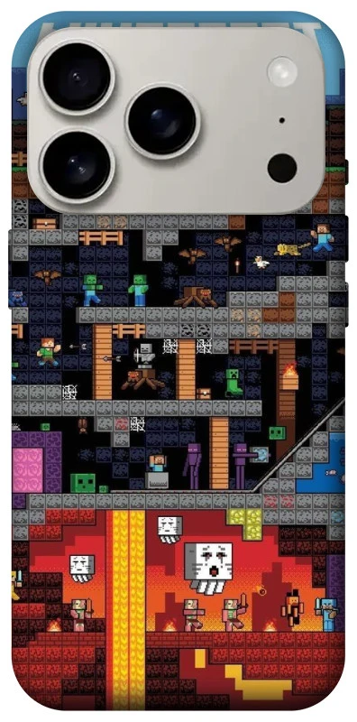Чохол на Apple iPhone 17 Pro (6.3") Minecraft фото 1 з 1