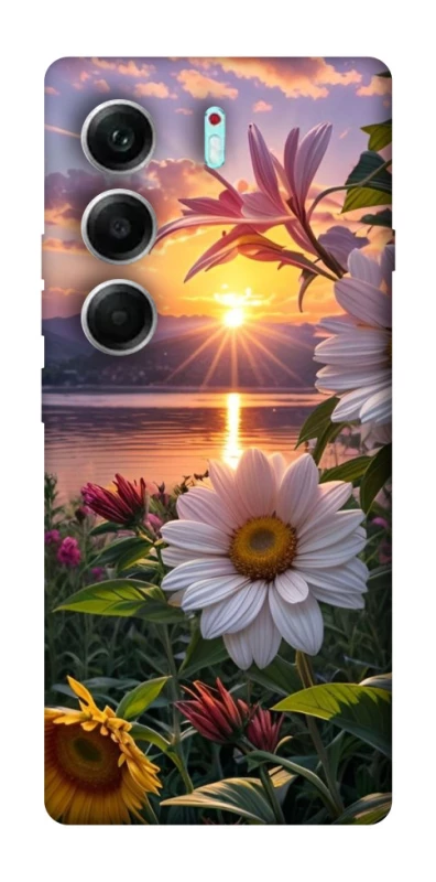 Чохол на Tecno Camon 40 Pro 5G Flowers v31 фото 1 з 1