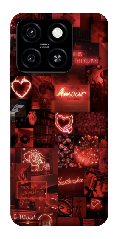 Чохол на ZTE Blade A55 4G Love collage ver.6 фото 1 з 1