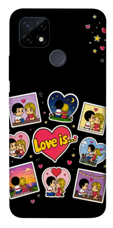 Чехол на Realme C12 Love is ver.2 фото 1 из 1