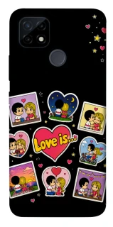 Чехол на Realme C12 Love is ver.2 фото 1 из 1