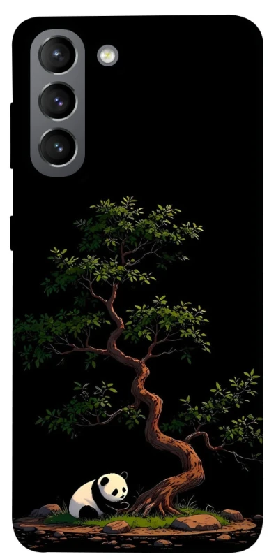 Чехол на Samsung Galaxy S21 Panda and tree фото 1 из 1