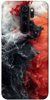Чохол на Xiaomi Redmi Note 8 Pro Black and Red фото 1 з 1