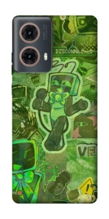 Чехол на Motorola Moto G85 Dandysworld tv green theme фото 1 из 1