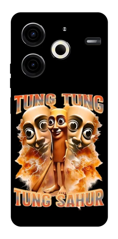 Чохол на TECNO Pova 6 Neo (LI6) Tung Tung Tung Sahur фото 1 з 1