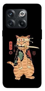 Чохол на OnePlus 10T Кіт-самурай фото 1 з 1
