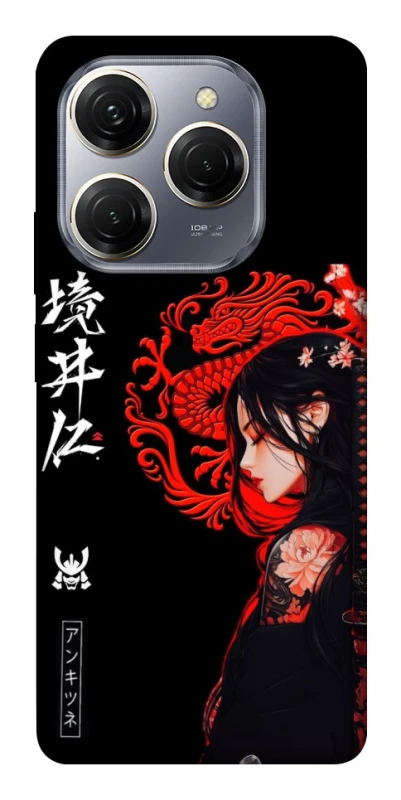 Чохол на TECNO Spark 20 Pro Red Dragon фото 1 з 1