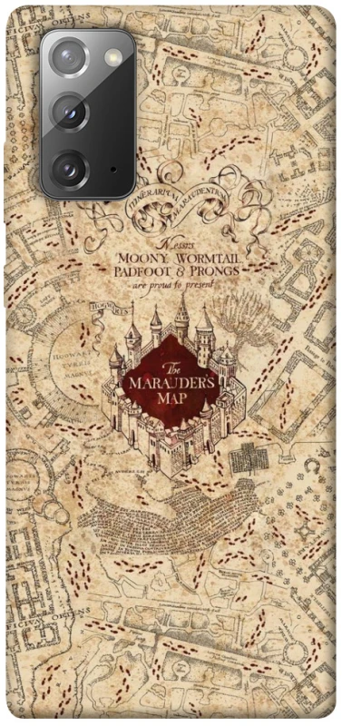 Чохол на Samsung Galaxy Note 20 Harry Potter Marauder's Map фото 1 з 1