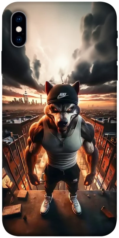 Чехол на Apple iPhone X (5.8") Волк фото 1 из 1
