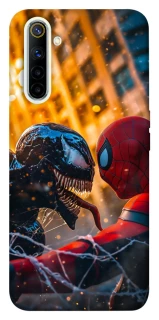 Чехол на Realme 6 Venom vs Spiderman фото 1 из 1