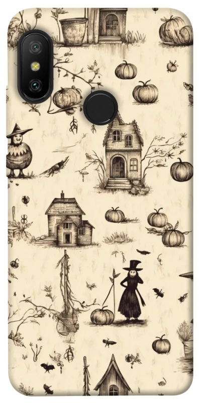 Чохол на Xiaomi Mi A2 Lite / Xiaomi Redmi 6 Pro Halloween aesthetic ver.1 фото 1 з 1