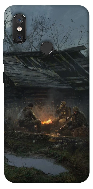 Чехол на Xiaomi Mi 8 Сталкер v15 фото 1 из 1