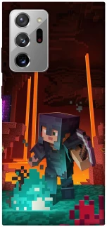 Чохол на Samsung Galaxy Note 20 Ultra Minecraft game adventure фото 1 з 1